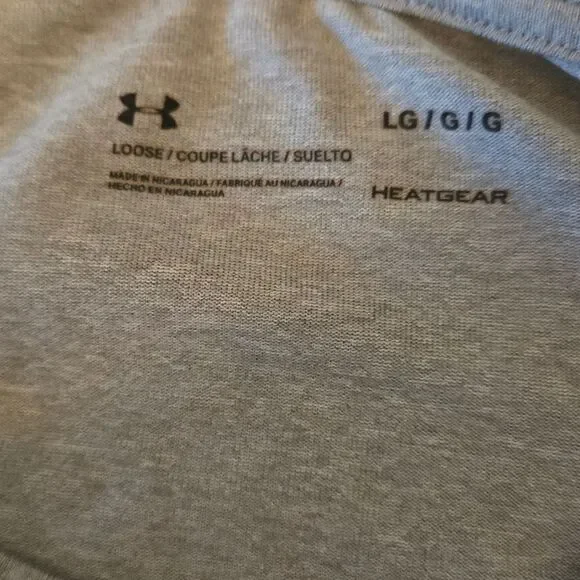 Under Armour Men's Gray Long Sleeve Shirt - Picture 5 of 9